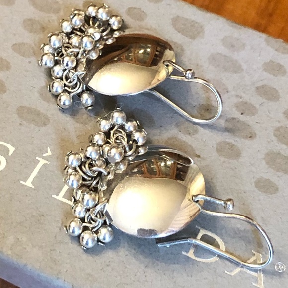 Rare Vintage Silpada Sterling Silver Cha-Cha Earrings W0886 - Picture 4 of 8